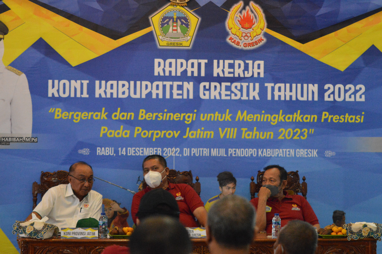 KONI Gresik Target 5 Besar di Porprov Jatim 2023