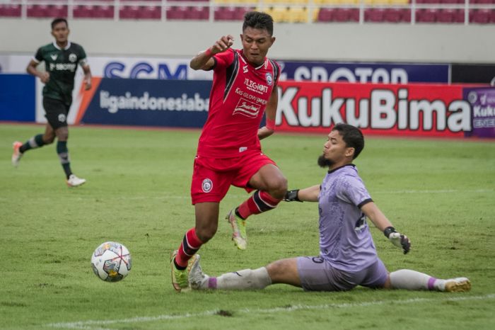 Hattrick Menang, Arema Tekuk Persikabo Lewat Gol Bunuh Diri