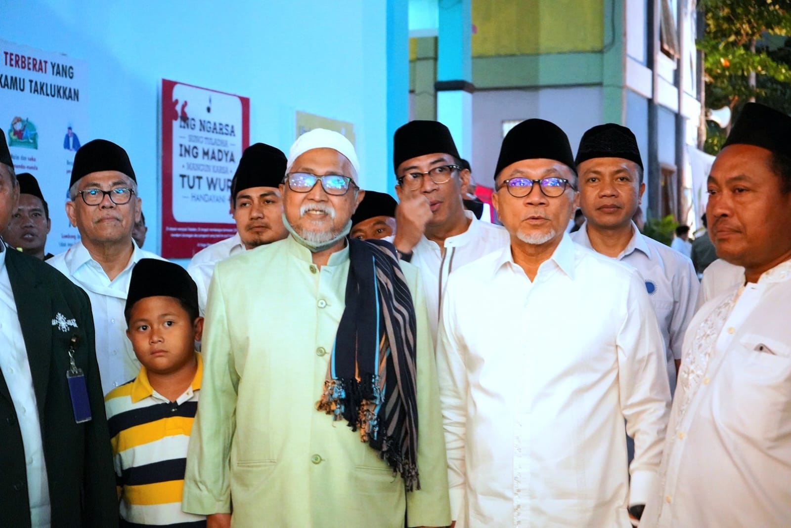 Zulhas saat menghadiri Muskerwil  Nahdlatul Ulama Jawa Timur di Pesantren Mojosari, Nganjuk, Sabtu malam, 24 Desember 2022.