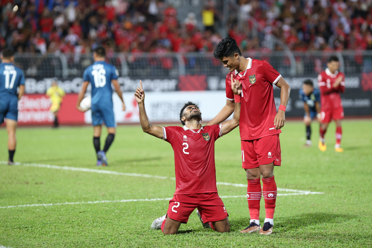 Indonesia Lumat Brunei 7-0, Modal Berharga Lawan Thailand