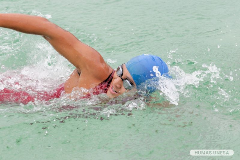 Seleknas Triathlon di Kampus Unesa/ist