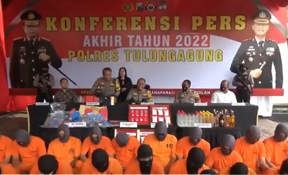  Aksi tindak kejahatan di Tulungagung, Jawa Timur mengalami peningkatan/metrotv