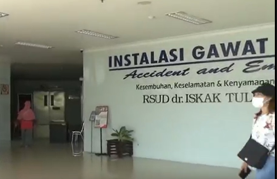 Instalasi Gawat Darurat RSUD dr Iskak Tulungagung/metrotv