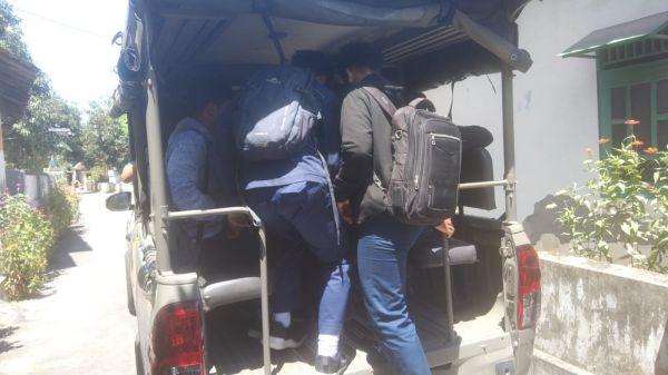 Bolos Sekolah, 15 Pelajar SMP Digaruk Satpol PP Magetan