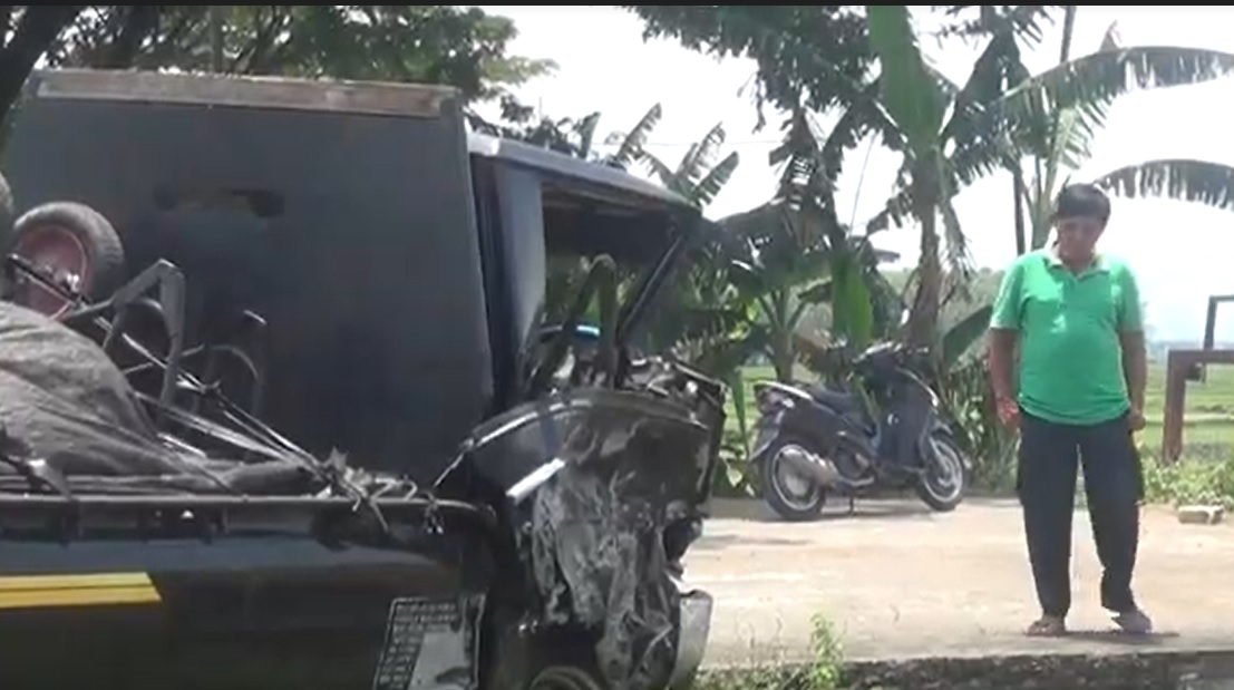 3 Mobil Tabrakan di Ngawi, 2 Terluka