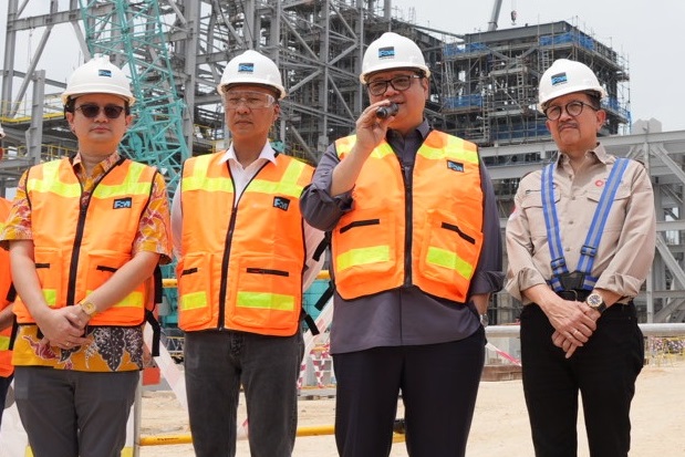 Airlangga Optimis Smelter Freeport Gresik Rampung Akhir 2023