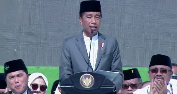 Jokowi Dukung NU Wujudkan Peradaban Dunia yang Lebih Baik dan Mulia