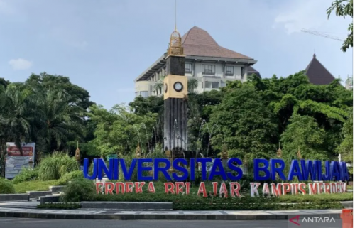 Universitas Brawijaya di Kota Malang, Jawa Timur. (ANTARA/Vicki Febrianto)