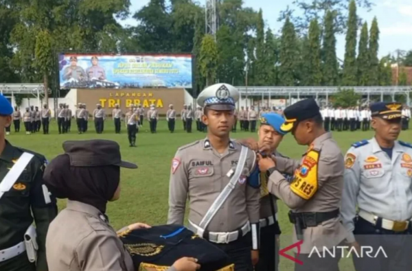 Cegah Kerusuhan, Polres Madiun Sasar Kendaraan Motor Knalpot Brong