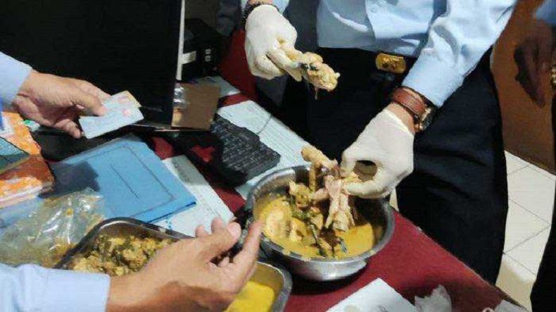 Penyelundupan Sabu dalam Sayur Lodeh Ayam ke Lapas Malang Digagalkan