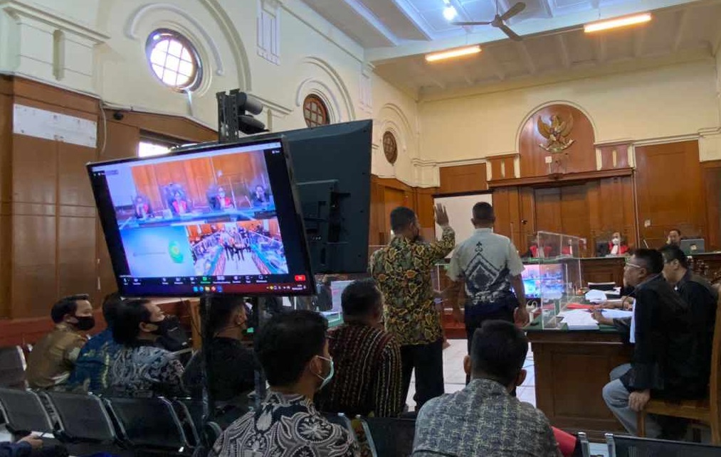 Sidang Tragedi Kanjuruhan di Pengadilan Negeri Surabaya (Foto / Istimewa)