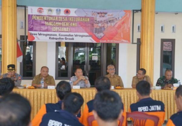 BPBD Jatim Bentuk 40 Desa Tangguh Bencana