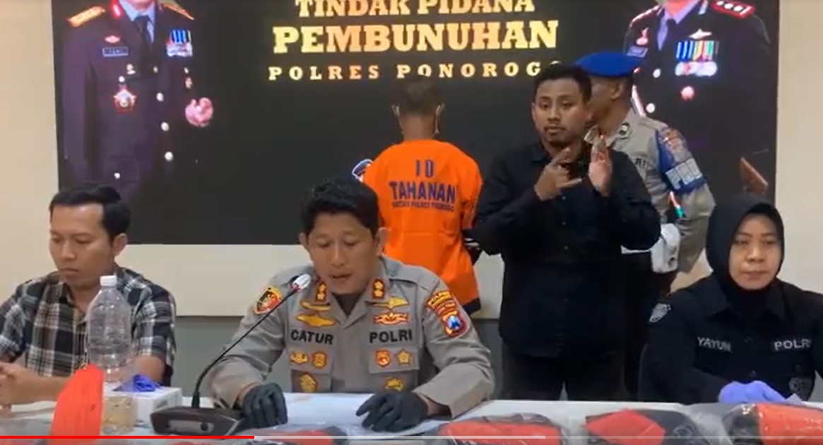 Kapolres Ponorogo, AKBP Catur Cahyono Wibowo/metrotv