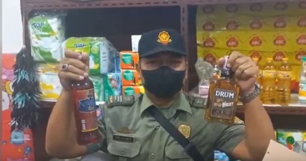 Razia Toko Jamu, Satpol PP Madiun Temukan Miras