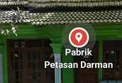 Tanda google maps yang memberikan label rumah Darman sebagai pabrik petasan (Foto / Istimewa)