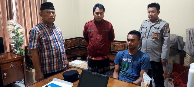 Pelaku pembacokan penjual Hp di Pasuruan ditangkap (Foto / Istimewa)