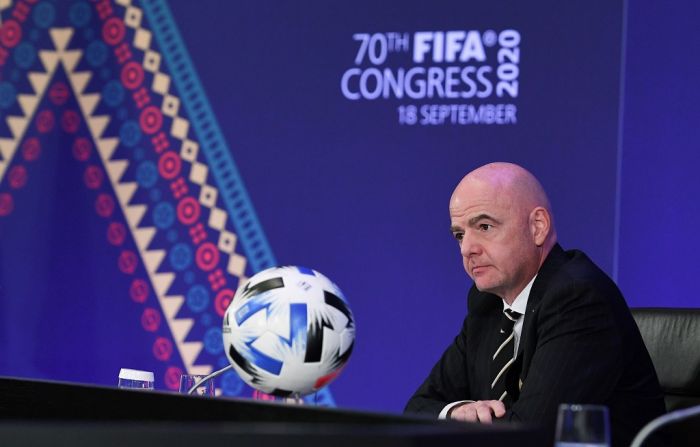 Presiden FIFA Gianni Infantino  