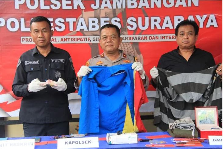 Pembobol Minimarket Di Surabaya Ditangkap Polisi