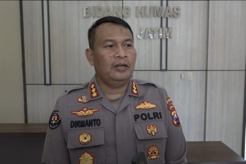 epala Bidang Humas Polda Jatim Komisaris Besar Polisi Dirmanto. Foto: Branda Antara