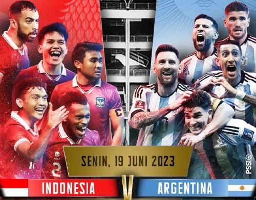 Tiket Laga Indonesia Vs Argentina Mulai Rp 600 Ribu Hingga Rp 4,25 Juta