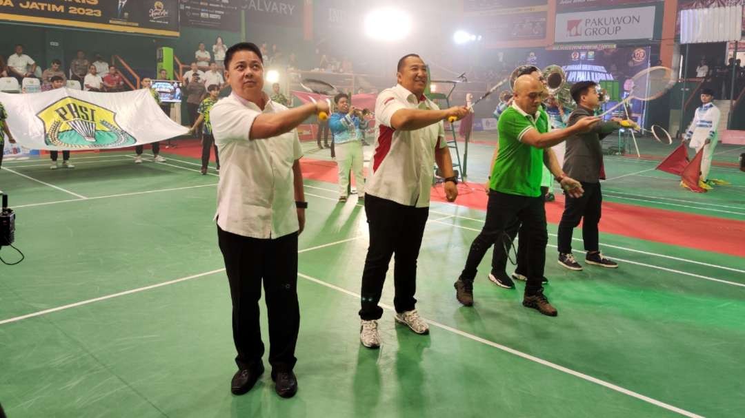 Lebih Bergairah, Kejuaraan Bulutangkis Piala Kapolda Jatim Terapkan Sistem Ranking