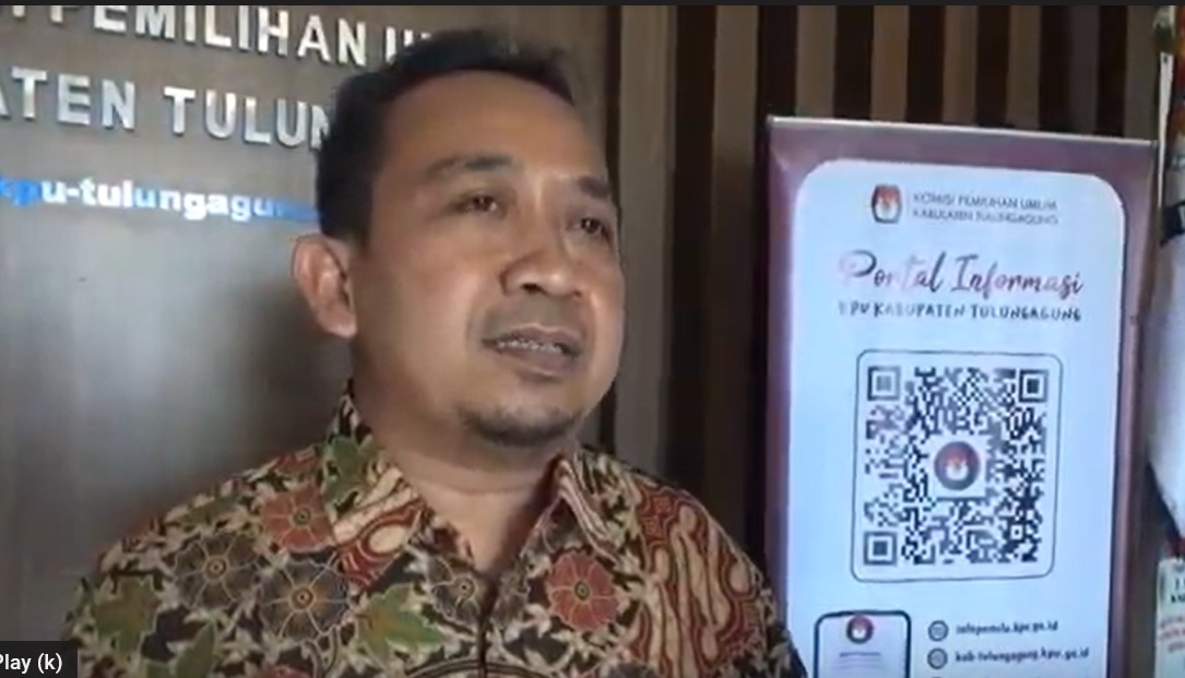Komisioner KPU Tulungagung, Muhammad Arif/ist