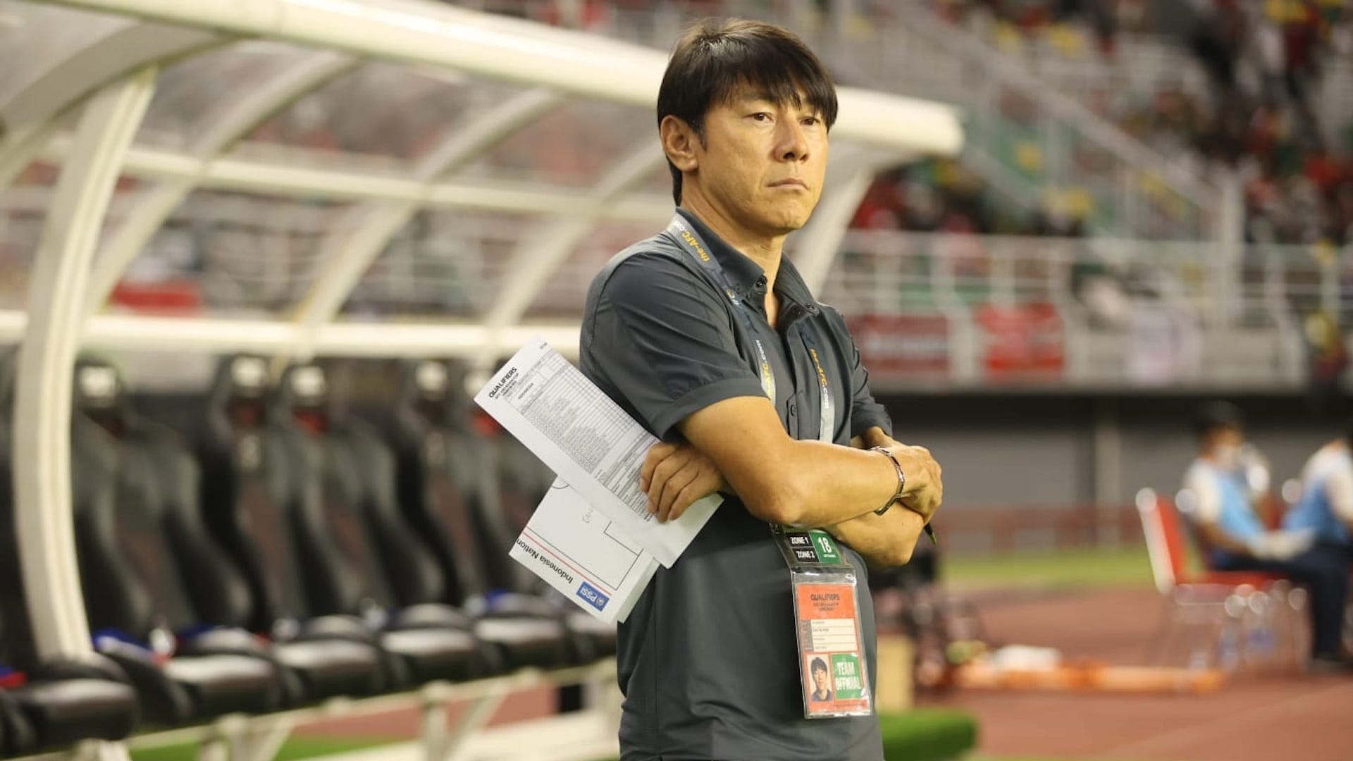 Pelatih Timnas Indonesia Shin Tae-yong (Foto / Istimewa)