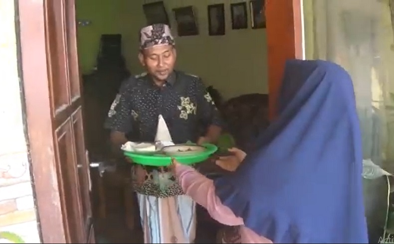  Ater-Ater Ajhem Adhun, Tradisi Khas Masyarakat Bangkalan saat Idul Adha (Foto / Istimewa)