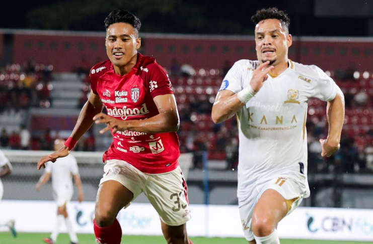 Duel Madura United vs Bali Undited/ist