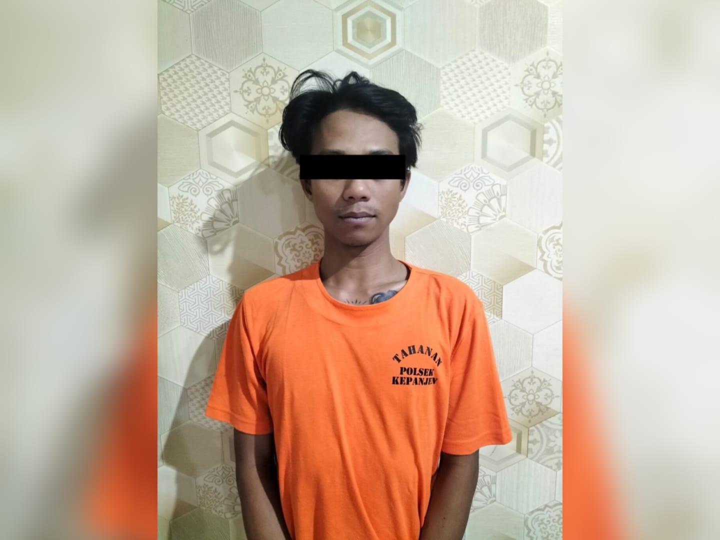 PA, 32, terduga pengedar ribuan pil koplo di Malang, Jawa Timur. Sumber: Humas Polres Malang