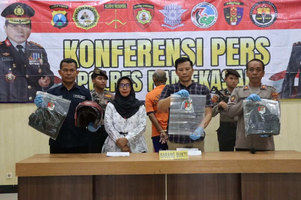 Barang bukti pencurian di Dusun Nanggirik, Desa Murtajih, Kecamatan Pademawu, Kabupaten Pamekasan, Jawa Timur. Sumber: Humas Polres Malang