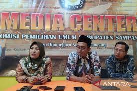 Sosialisasi KPU Sampang kepada pemilih disabilitas. Antara