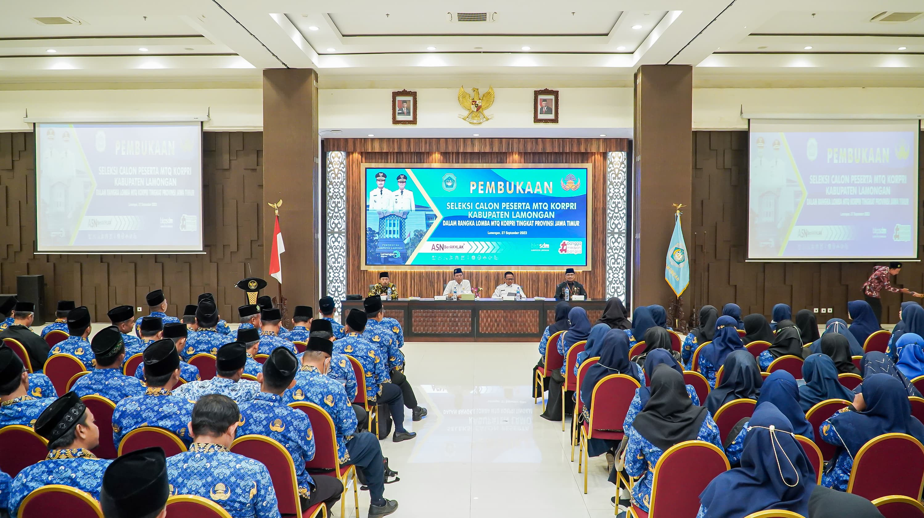 Ratusan ASN Lamongan Ikuti Seleksi Kompetisi MTQ