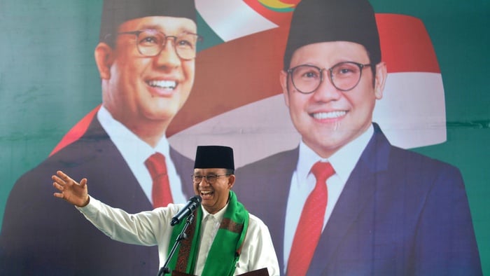 Pasangan bakal calon presiden Anies Baswedan dan bakal calon wakil presiden Muhaimin Iskandar.