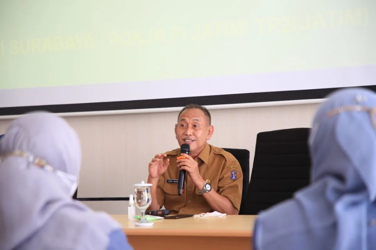 Kepala Dinas Pendidikan (Dispendik) Kota Surabaya Yusuf Masruh (ANTARA/HO-Diskominfo Surabaya)