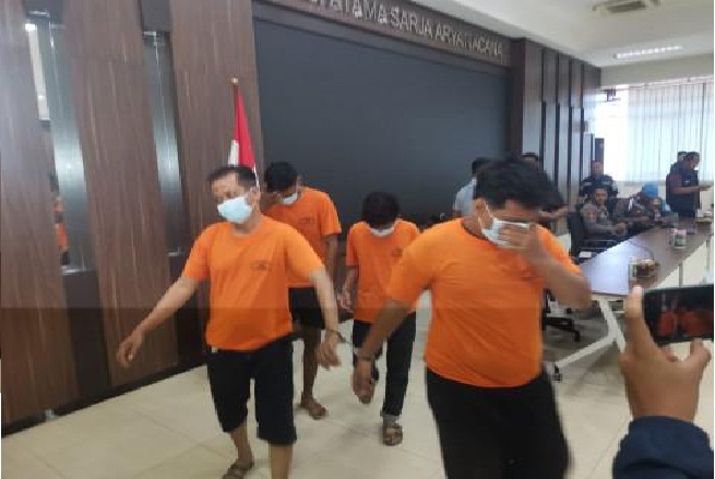 Polres Gresik Tetapkan 8 Tersangka Kericuhan Stadion Gelora Joko Samudro