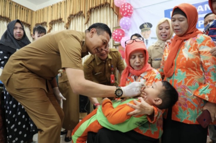 295 Ribu Anak di Kabupaten Malang Ditargetkan Terima Vaksinasi Polio