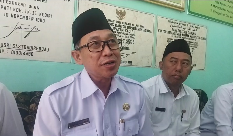 Kabid Pendidikan Diniyah dan Pondok Pesantren Kanwil Kemenag Jatim, Mohammad As'adul Anam. (MGN/Abdurrahman).