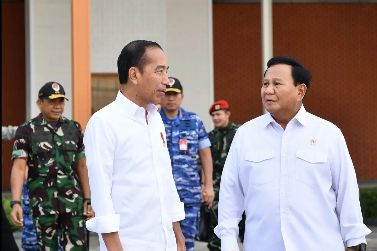 Prabowo Dampingi Jokowi untuk Kunjungan Kerja ke Jatim