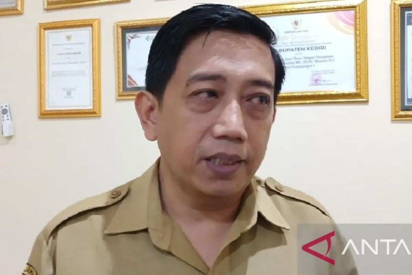 Kabid P3K Dinas Kesehatan Kabupaten Kediri, dr. Bambang Triyono Putro di Kediri, Jawa Timur. (ANTARA/Asmaul)