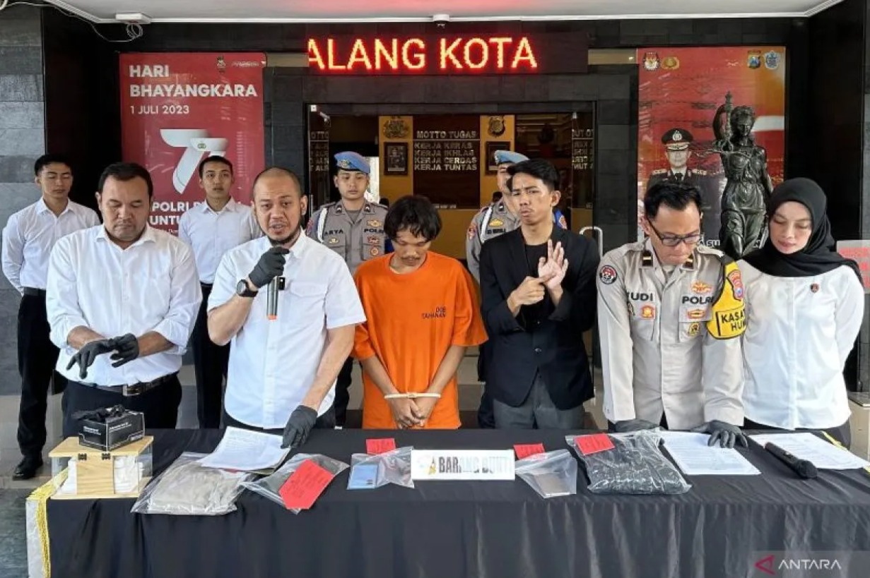 Polresta Malang Kota Tangkap Pelaku Penyebar Konten Pornografi Anak