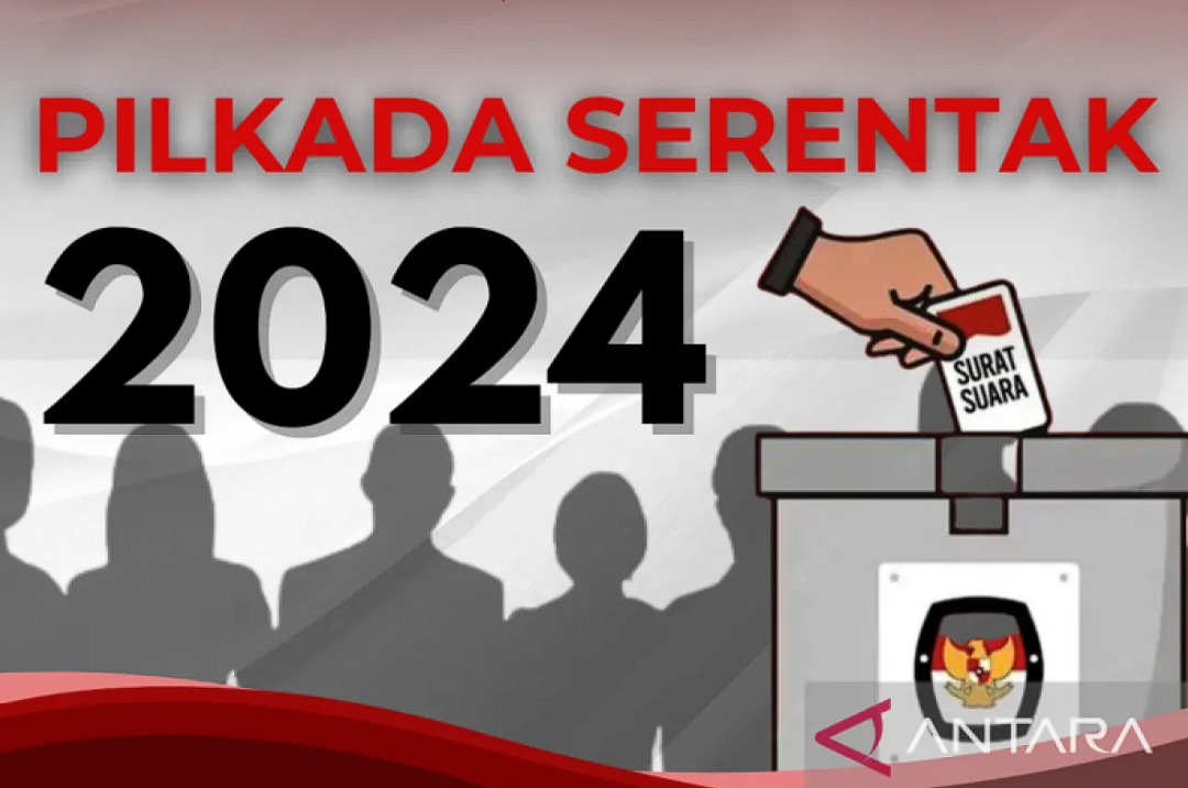 Ilustrasi Pilkada Serentak 2024. ANTARA/Ilustrator-Febrian