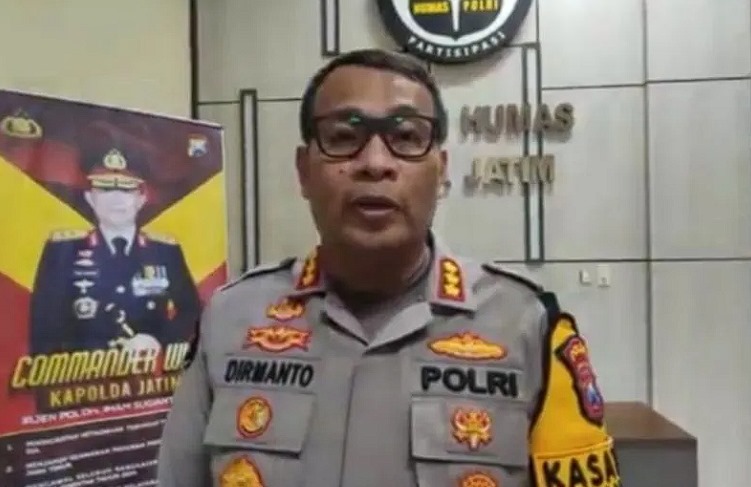 Kabid Humas Polda Jawa Timur Kombes Pol. Dirmanto. ANTARA/HO-Bidhumas Polda Jatim