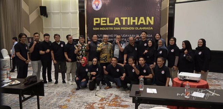 Pelatihan SDM Industri dan Promosi Olahraga yang diselenggarakan Kementerian Pemuda dan Olahraga (Kemenpora) di Ijen Suites Resort & Convention Malang