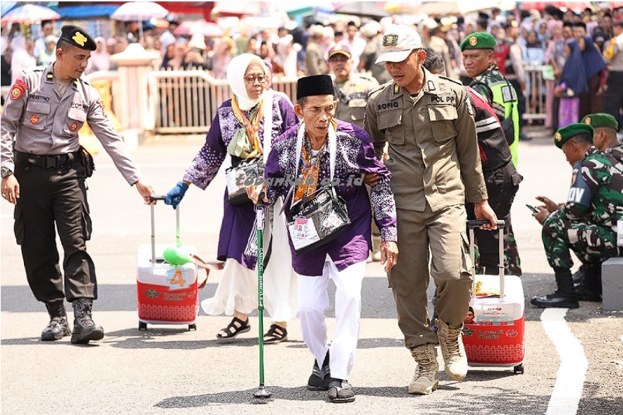 Foto : Jemaah haji asal Kabupaten Tuban tahun 2024. (dok)